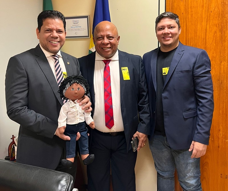 DEPUTADO: Jair Montes faz visita institucional ao gabinete da deputada federal Silvia Cristina