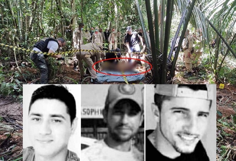 MISTÉRIO: Corpos de três caçadores são encontrados enterrados dentro de mata