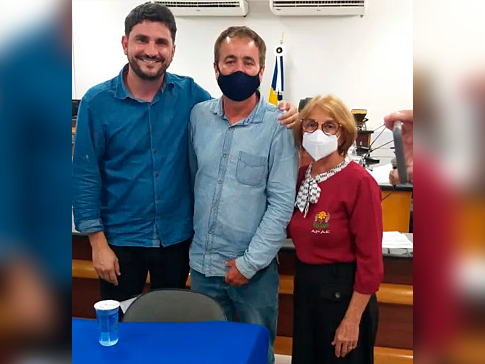 DEMANDAS: Deputado Jean Mendonça atende a APAE de Espigão do Oeste