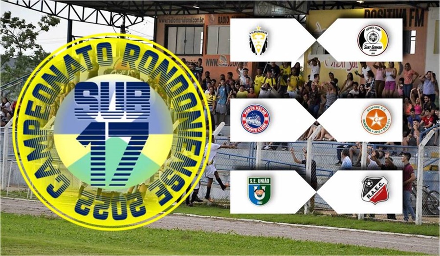 RONDONIENSE: FFER divulga novas datas para jogos da 6ª rodada do Sub-17