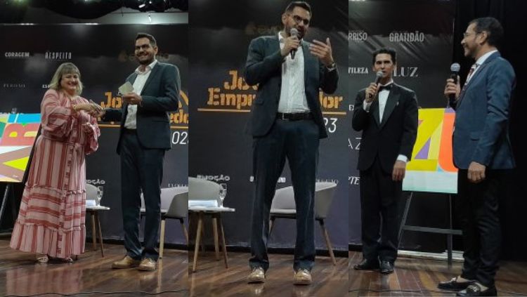 PIONEIRISMO: Empreendedor da beleza masculina recebe o Prêmio Jovem Empreendedor 