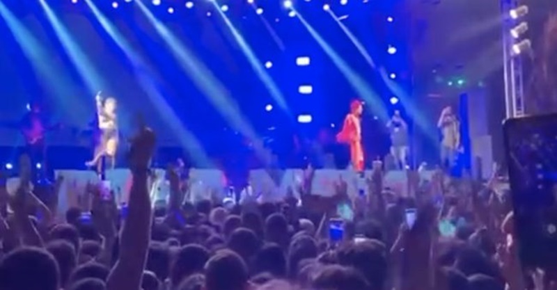 Público grita 'fora Bolsonaro' em show de Luísa Sonza em Porto Velho