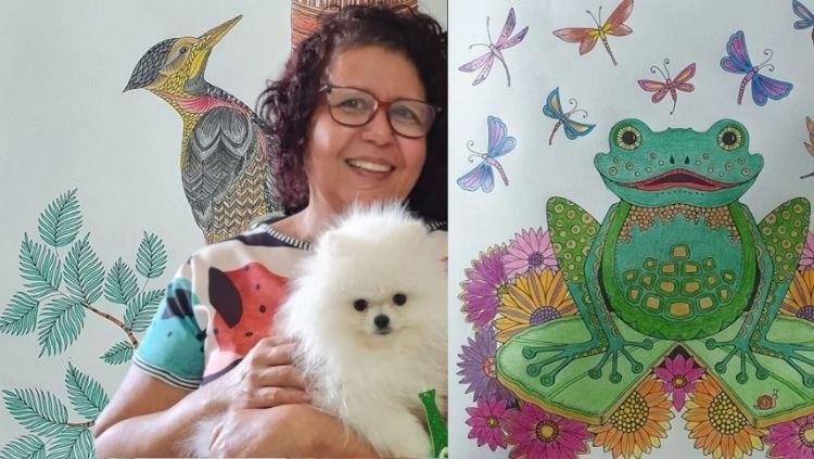 MARA PARAGUASSU: Jornalista produz pintura para ‘desestressar’ durante a pandemia