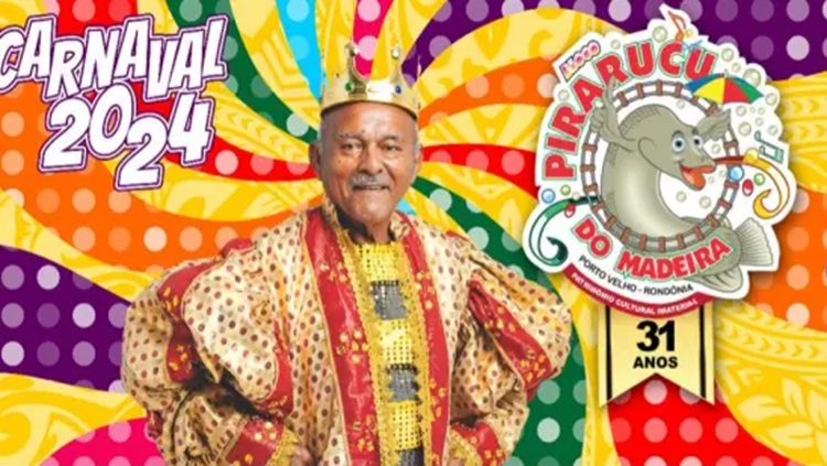 CARNAVAL: Mestre Bainha será a estrela no desfile do Pirarucu do Madeira neste domingo