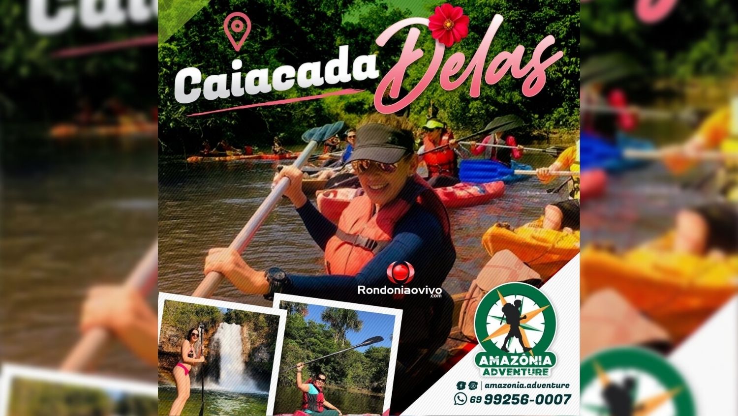 REMO: Amazônia Adventure faz a caiacada especial do ‘Dia das Mulheres’