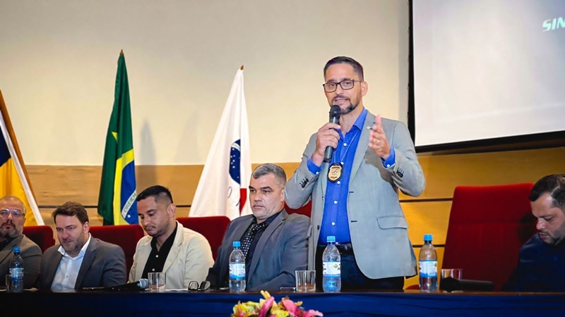 MUDANÇAS: Anderson Pereira participa de cerimônia de posse da nova diretoria do Singeperon