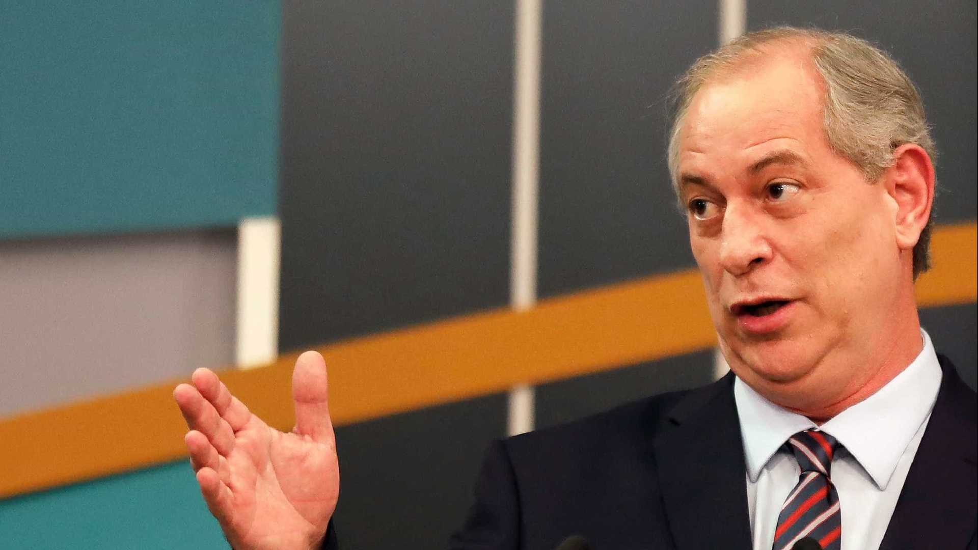 OPOSIÇÃO: Ciro: 'Não quero fazer campanha para o PT nunca mais'