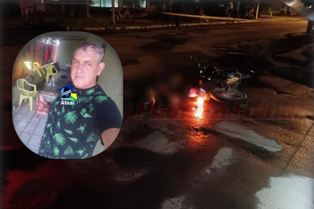 HOMICÍDIO: Motociclista é perseguido e executado com tiros na cabeça
