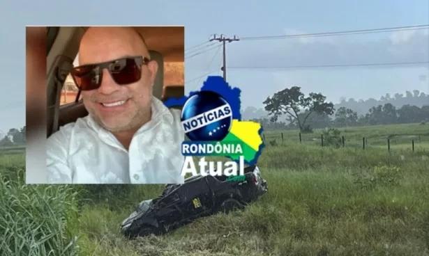 TRÁGICO: Empresário morre após capotamento de S10 na BR-364