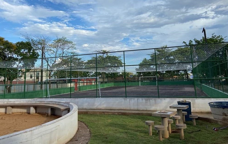 ZONA SUL: Poliesportivo solicitado por Edimilson Dourado será entregue em breve