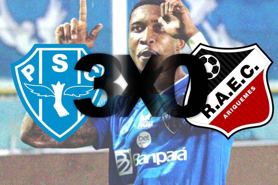 SUPERADO: Real Ariquemes perde para o Paysandu e está fora da Copa Verde