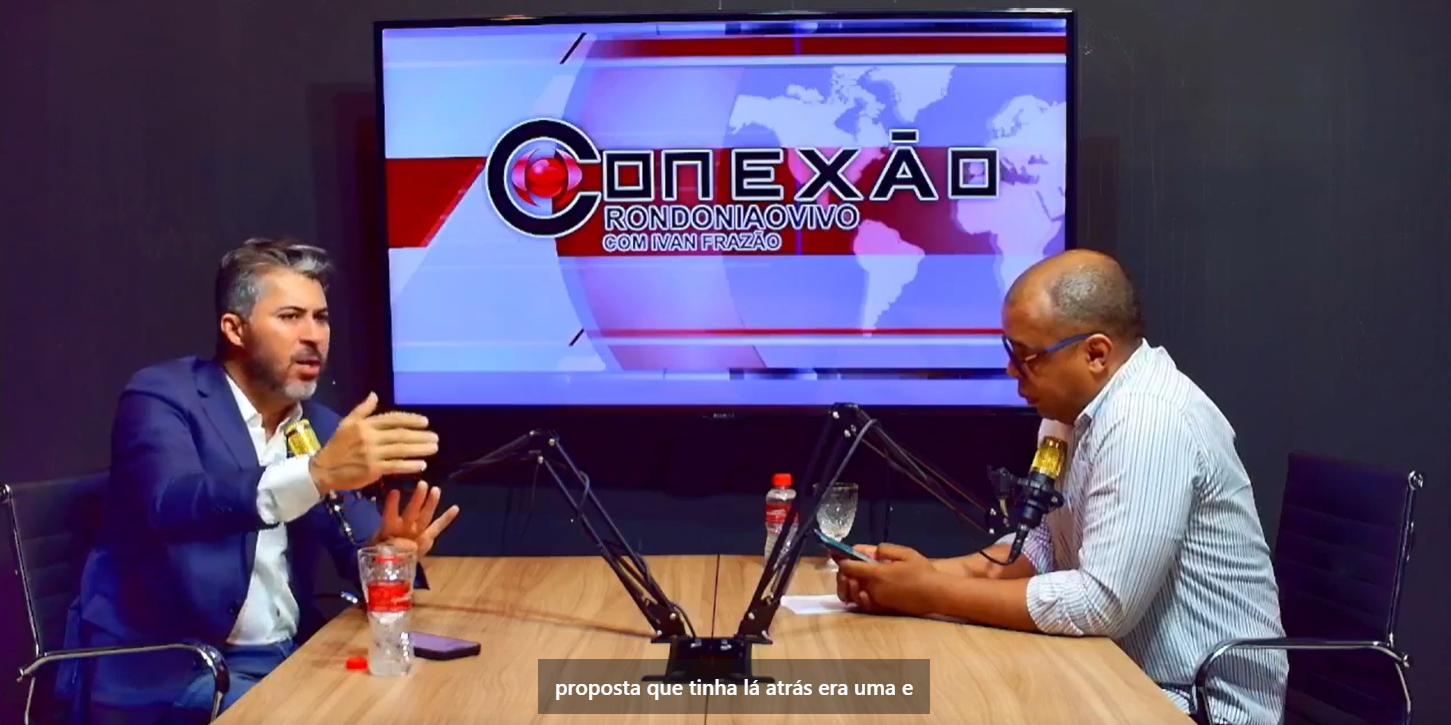 CONEXÃO RONDONIAOVIVO:  Sen. Marcos Rogério diz que lhe faltou maturidade na última eleição para governador