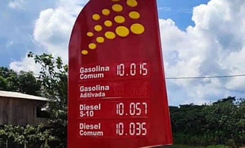 DISPARADA: Litro do combustível espanta acreanos e já custa mais de R$ 10
