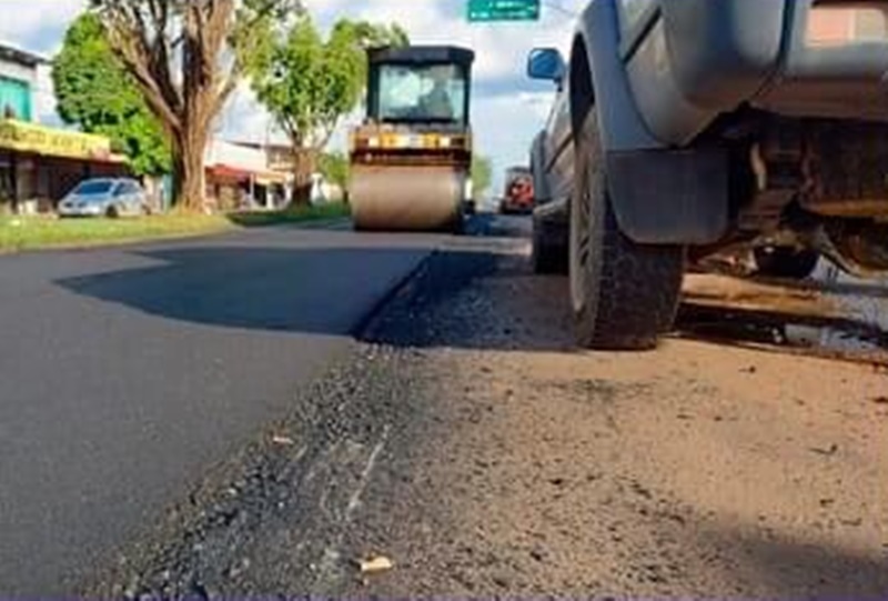 MARCELO REIS: Novo pedido de recapeamento da Avenida Guaporé é atendido