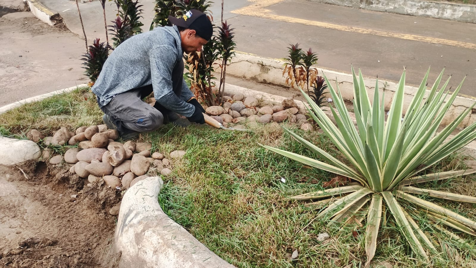 DRENAGEM URBANA: Prefeitura inicia manutenção periódica dos jardins de chuva de Porto Velho