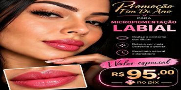 MICROPIGMENTAÇÃO LABIAL 