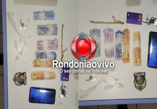 NO ANIVERSÁRIO: Dupla é flagrada com cocaína, maconha e loló após fuga alucinada