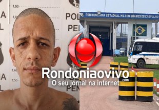 VULGO 'FURÚNCULO': Líder do PCC com condenação centenária é um dos foragidos do presídio 470 