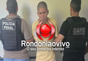 URGENTE: Polícia Penal e PM prendem criminoso do PCC que fugiu do 470