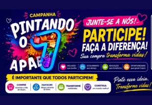 SOLIDARIEDADE: Campanha transforma compras em doações para APAE de PVH em julho