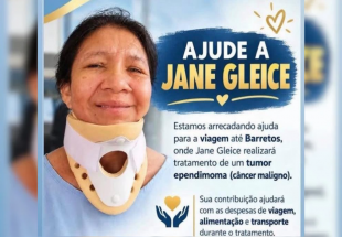 SOLIDARIEDADE:  Mulher pede ajuda para tratar câncer em Barretos