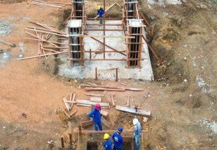CANTEIRO DE OBRAS: Primeiras fundações marcam o início da ponte binacional entre Brasil e Bolívia 