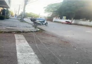 LEVOU TUDO: Caminhão com carga alta rompe redes e deixa rastro de destruição em Porto Velho