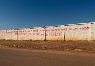 ENFRENTAMENTO: Pichações com ameaças a Braguin são atribuídas à LCP e reavivam conflito em RO