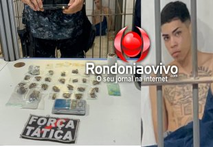 TRÁFICO: 'LC do CV' é preso com drogas sintéticas durante operação da PM