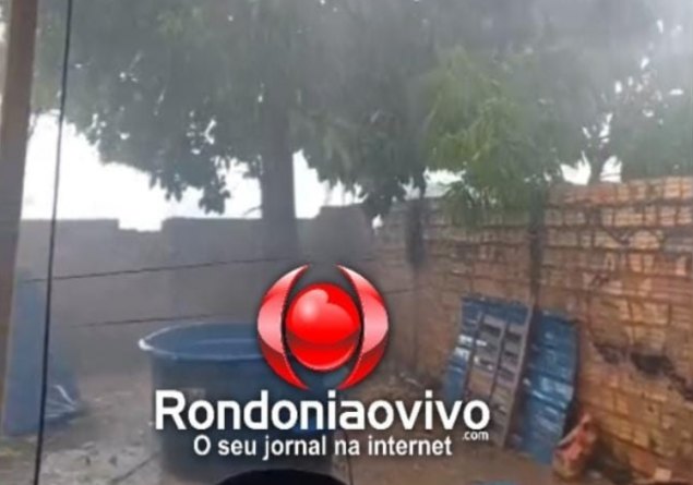 VÍDEO: Moradora registra forte temporal na zona Sul da capital