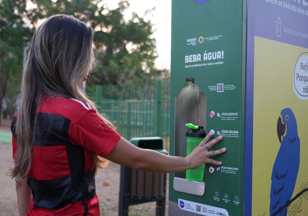 VANDALISMO: Malandros depredam bebedouro público no Skate Parque em Porto Velho