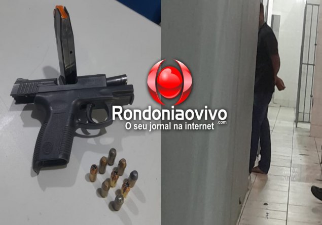 PORTE ILEGAL: Empresário é preso com pistola .40 em frente a boate na região central  ​