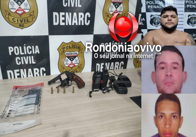 AÇÃO DO DENARC: Identificados membros do CV presos durante Operação Escoba