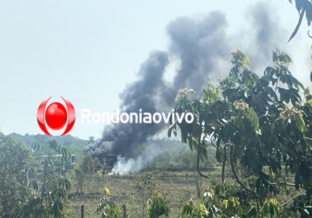 SINISTRO: Vídeo mostra carreta pegando fogo na BR-319 