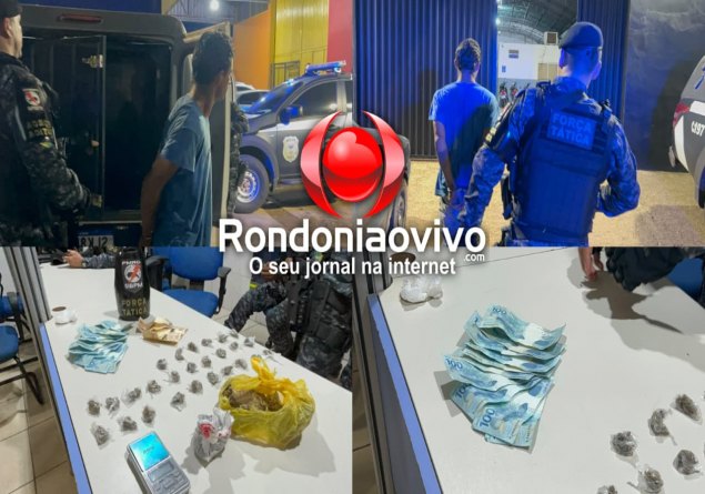 ORGULHO DO MADEIRA: Acusado de tráfico de drogas sai correndo, mas não escapa da cadeia