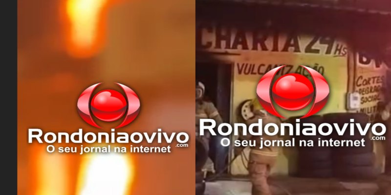 TRAGEDIA: Incêndio atinge barbearia, lanchonete e borracharia ao lado do IG