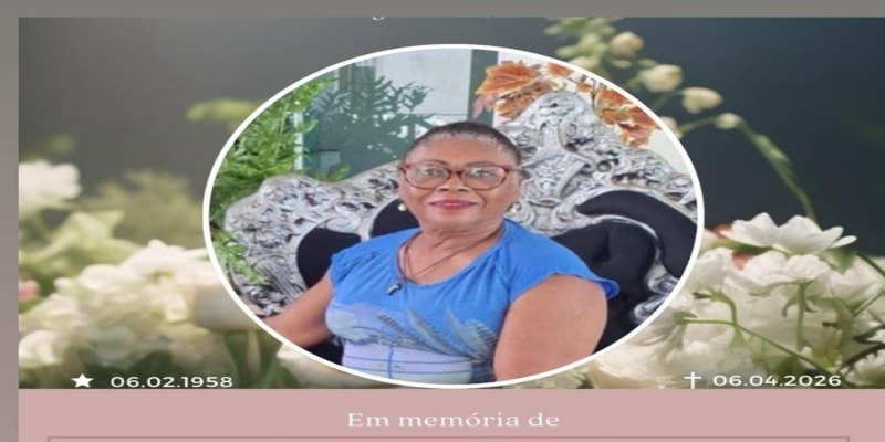 LUTO: Nota pelo falecimento de Maria da Cruz Leal Araújo