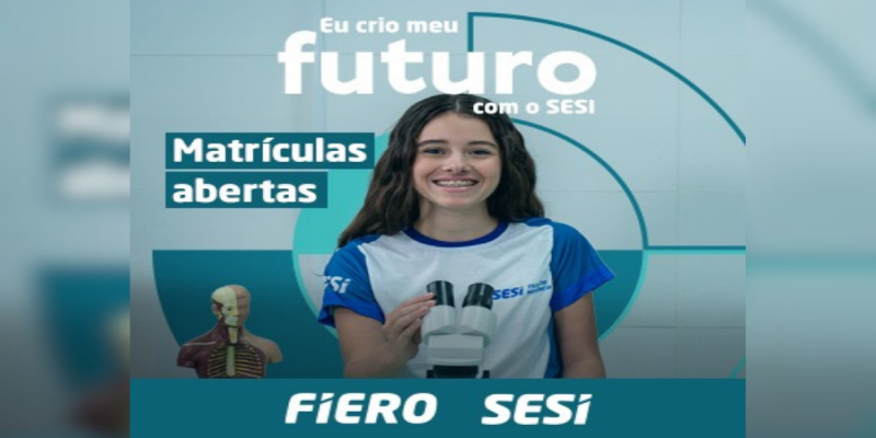 ENSINO DE QUALIDADE: SESI-RO segue com matrículas abertas para o ano letivo de 2026