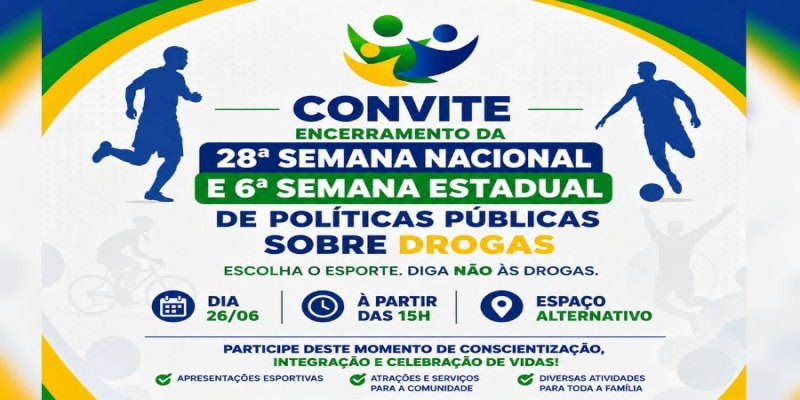 EM PORTO VELHO: Evento no Espaço Alternativo marca encerramento da Semana de Prevenção às Drogas 