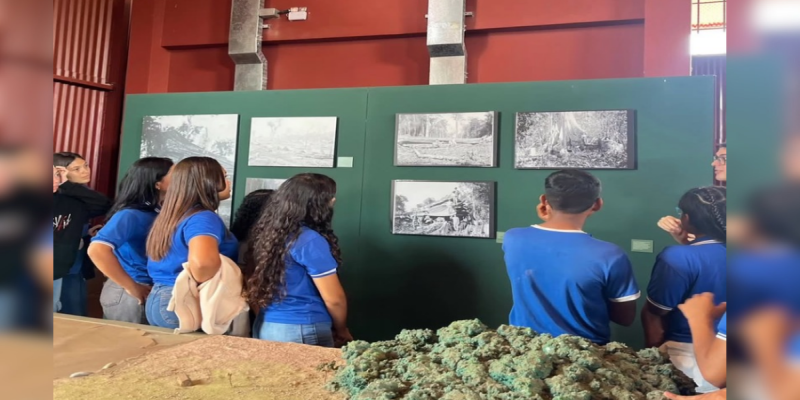  PATRIMÔNIO HISTÓRICO: Alunos da EEEFM São Luiz visitam Museu da Estrada de Ferro Madeira-Mamoré