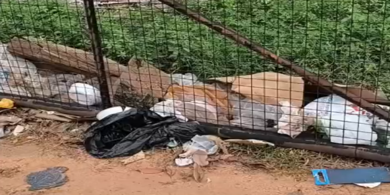 PEDIDO DE PROVIDÊNCIA: Parque dos Tanques segue com acúmulo de lixo 11 dias após o encerramento da Flor do Maracujá