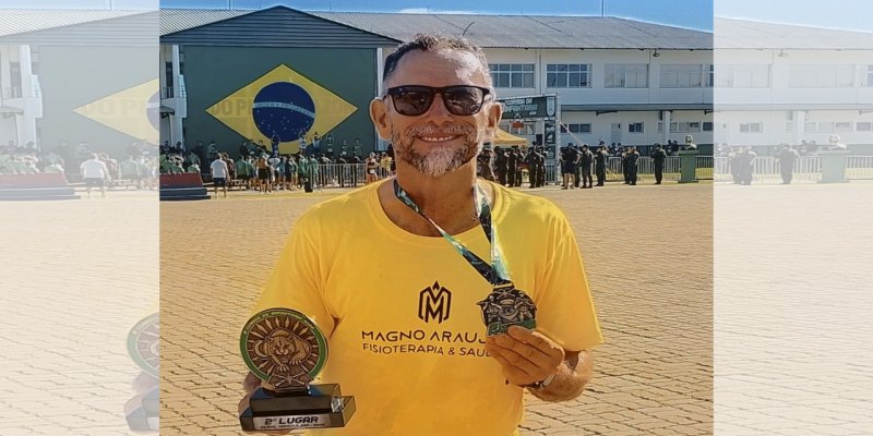 MARATONISTA: Jornalista supera acidente e inspira atletas nas corridas de rua em PVH