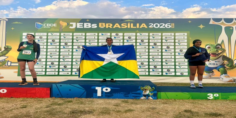 JEBS: Rondônia conquista primeiro ouro nos Jogos Escolares