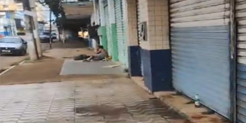 PORTO VELHO: Tentativa de furto em plena luz do dia expõe avanço da população de rua