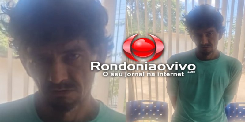 NA JORGE TEIXEIRA: Equipe do sargento Rocha prende foragido acusado de roubo e tráfico