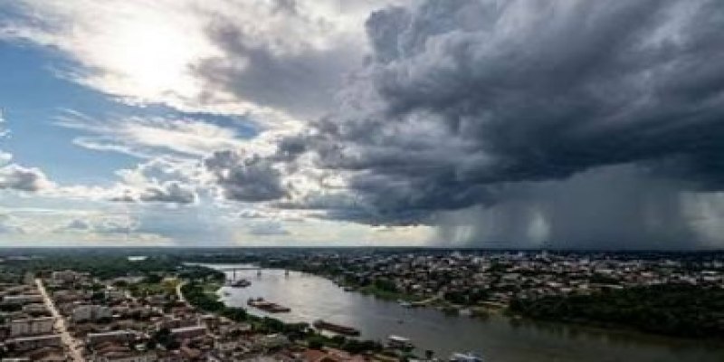 ABAFADO: Domingo tem manhã de sol e chuva à tarde em RO