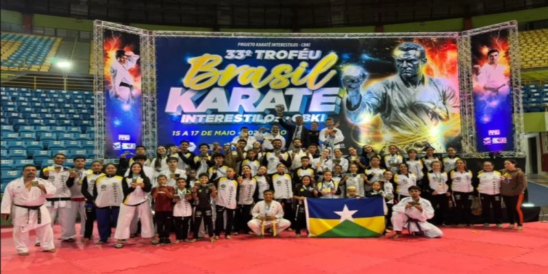 VILHENA: Equipe conquista 14 medalhas no Troféu Brasil de Karatê e se prepara para Mundial