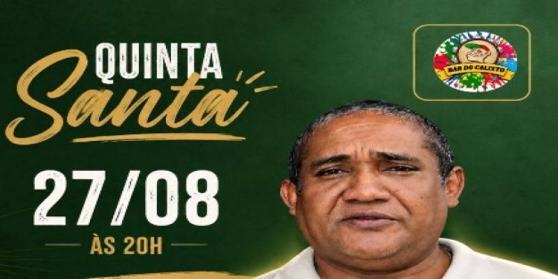 MOLEQUE ATREVIDO: Dadá do Areal será homenageado na Quinta Santa