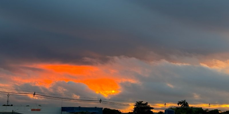 INSTÁVEL: Segunda terá calor e chuva a qualquer hora em RO 