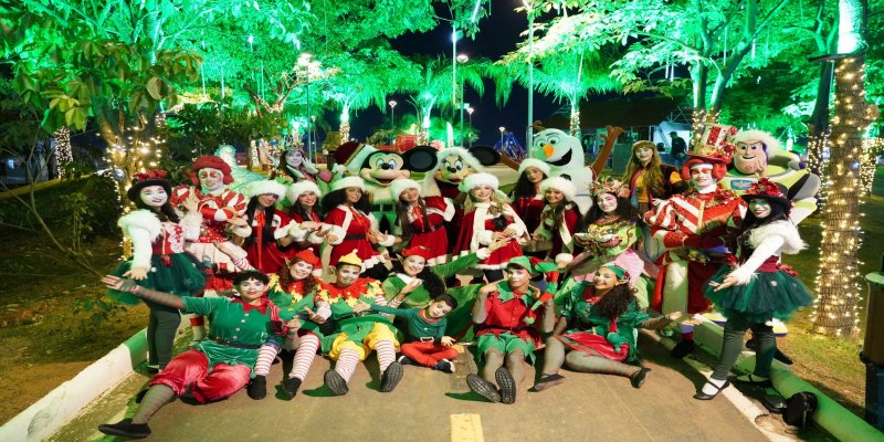 SUCESSO DE PÚBLICO: Natal do Parque da Cidade já recebeu quase meio milhão de visitantes